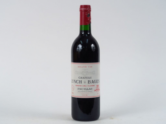 Vente aux enchères 1 BOUTEILLE CHÂTEAU LYNCH BAGES GCC PAUILLAC - 1989 -CAPS AB SUR LE CO