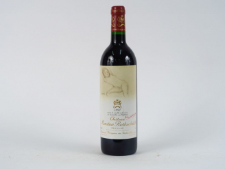 Vente aux enchères 1 BOUTEILLE CHÂTEAU MOUTON ROTHSCHILD 1er GCC PAUILLAC - 1993