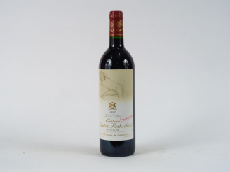 Vente aux enchères 1 BOUTEILLE CHÂTEAU MOUTON ROTHSCHILD 1er GCC PAUILLAC - 1993