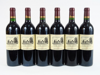Vente aux enchères 6 BOUTEILLES CHÂTEAU CANTEMERLE GCC HAUT MEDOC - 1995