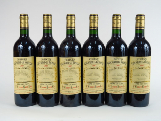 Vente aux enchères 6 BOUTEILLES CHÂTEAU BALESTARD LA TONNELLE GCC ST EMILION - 1997
