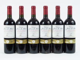 Vente aux enchères 6 BOUTEILLES CHÂTEAU JEAN DE GUE 'CUVEE PRESTIGE' LALANDE POMEROL - 19