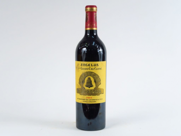 1 BOUTEILLE CHÂTEAU L'ANGELUS 1er GCC ST EMILION - 2003