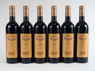 Vente aux enchères 6 BOUTEILLES REIGNAC BORDEAUX SUPERIEUR - 2003 - Note Parker : 90-91/1