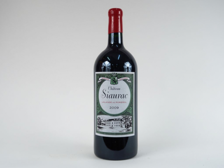 1 DOUBLE MAGNUM CHÂTEAU SIAURAC LALANDE DE POMEROL - 2009 - CBO