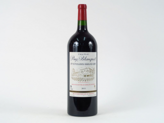 Vente aux enchères 1 MAGNUM CHÂTEAU PUY BLANQUET GC ST EMILION - 2011