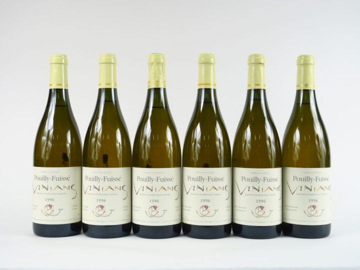6 BOUTEILLES POUILLY FUISSE 'LES CROUX' GUFFENS HEYNEN - 1996