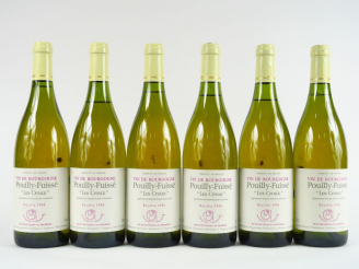 Vente aux enchères 6 BOUTEILLES POUILLY FUISSE 'VINIANS' GUFFENS HEYNEN - 1996
