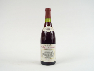 Vente aux enchères 1 BOUTEILLE CHAMBOLLE MUSIGNY P. REITZ - 1982 - 2 CM