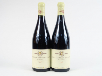 Vente aux enchères 2 BOUTEILLES CHATEAUNEUF DU PAPE 'LES OTELIEES' VINS DE VIENNES - 1998