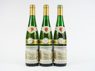 Vente aux enchères 3 BOUTEILLES ALSACE GC 'CLOS ST IMER MUSCAT GOLDERT' SELECTION DE GRAI