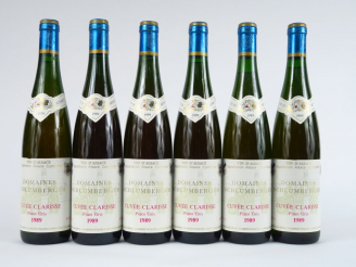 Vente aux enchères 6 BOUTEILLES PINOT GRIS 'CUVEE CLARISSE' DOMAINES SCHLUMBERGER - 1989