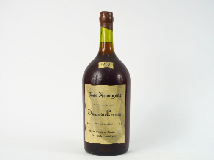 1 POT (2,5 L) BAS ARMAGNAC DOMAINE DE LARRIOU - 1955