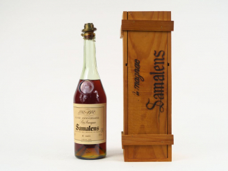 Vente aux enchères 1 BOUTEILLE BAS ARMAGNAC 'CUVEE ANNIVERSAIRE 1882-1982' SAMALENS 42° -