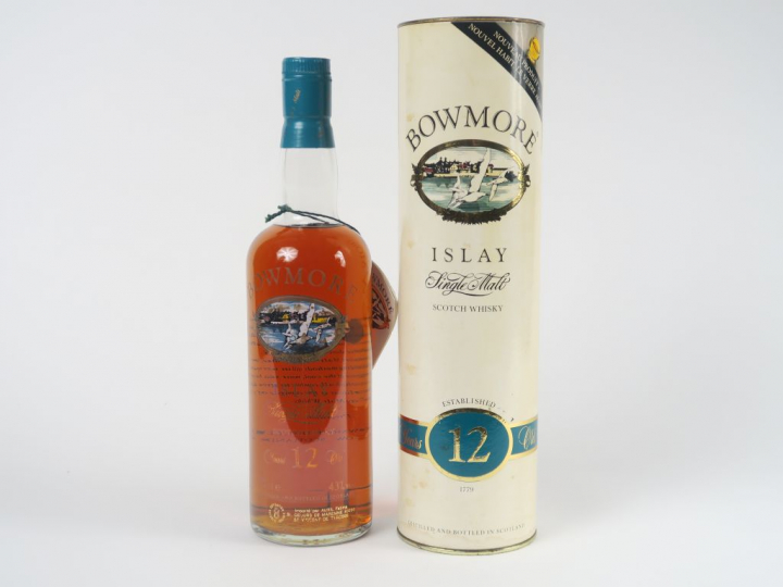 1 BOUTEILLE BOWMORE (75 cl) - Embouteilleur : OB - 43° - Age : 12 ans 