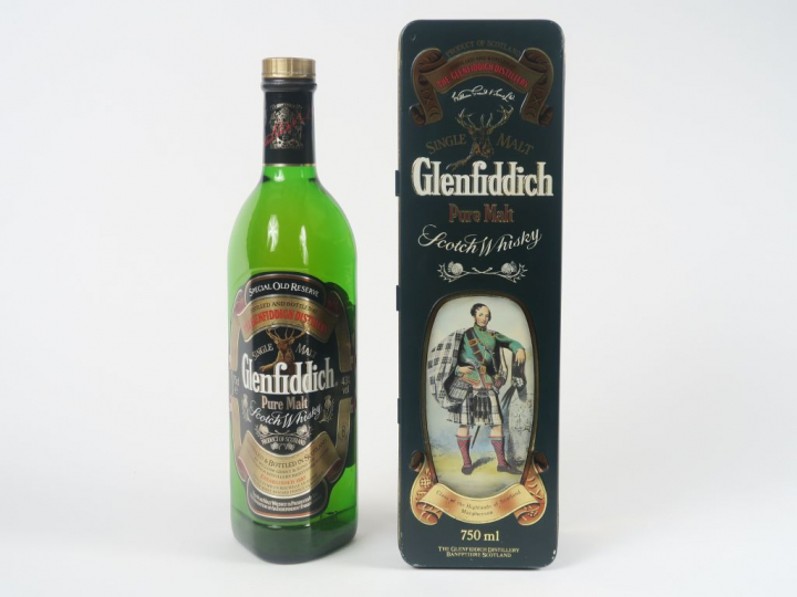 1 BOUTEILLE GLENFIDDICH (75 cl) - Embouteilleur : OB - Pure Malt - Cla