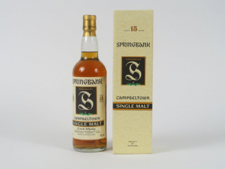 Vente aux enchères 1 BOUTEILLE SPRINGBANK (70 cl) - Embouteillage : OB - Green Thistle - 