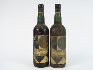 Vente aux enchères 2  TRES VIEILLES BOUTEILLES RAPHA VDN - BS