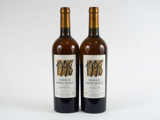 Vente aux enchères 2 BOUTEILLES DOMAINE DE SARDA MALLET 'LE SERRAT' VIN DOUX NATUREL RIVE