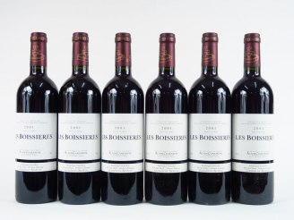 Vente aux enchères 6 BOUTEILLES LES BOISSIERES A. CHABANON CÔTES CATALANES - 2001