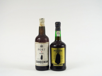Vente aux enchères 2 BOUTEILLES PORTO RUBY SANDEMAN