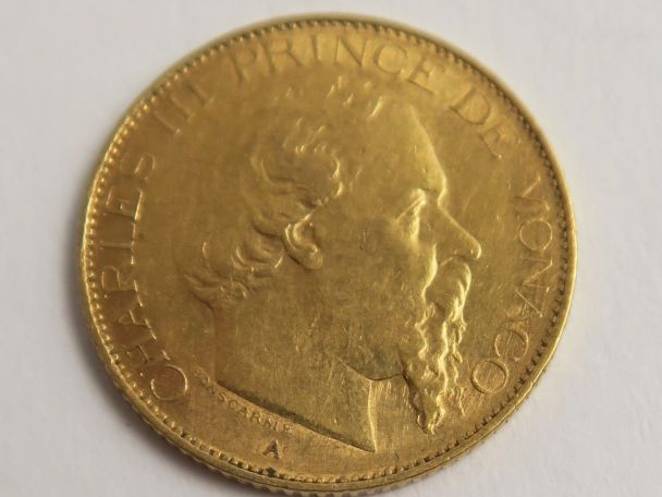 1 pièce Charles III or. Frais acheteur 5 % TTC