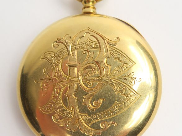 ZENITH. Montre de gousset en or. Poids tel : 68 g