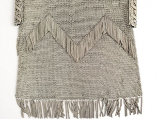 Vente aux enchères Sac du soir en argent. Poids : 298,5 g