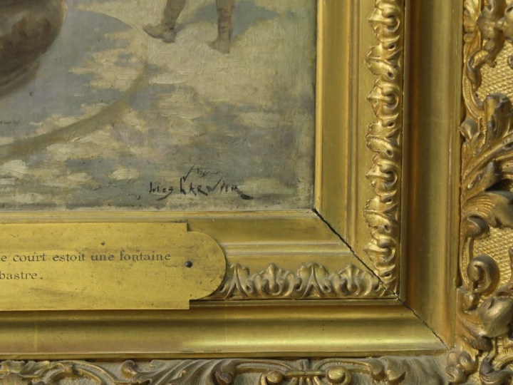 Jules GARNIER "Au milieu de la basse court estoit une fontaine magnifi