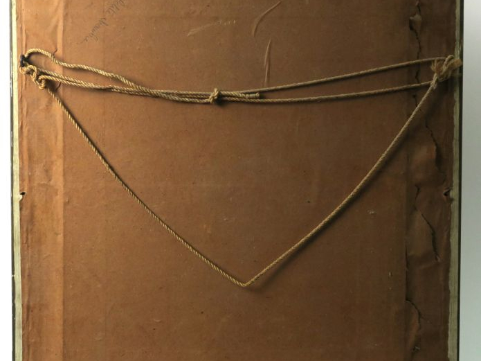 L. ROQUES "Portrait de mademoiselle Taurignac" Pastel. Signé en bas à 