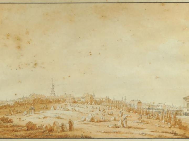Florent Fidèle Constant BOURGEOIS de CASTELET (Guiscard 1767-1841)  "V