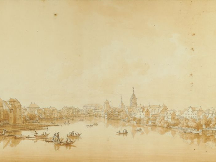 Florent Fidèle Constant BOURGEOIS de CASTELET (Guiscard 1767-1841)  "V