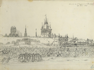 Vente aux enchères Benjamin ZIX (1772-1811) Album contenant 25 dessins exécutés pendant l