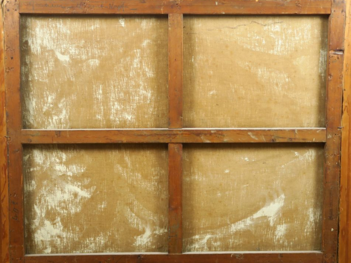 GROSDIDIER  "Paris, le Pont Neuf" Huile sur toile. Signée en bas à dro