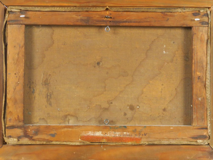 André VERDILHAN  "La montagne Sainte Victoire" Huile sur toile. Signée