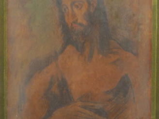 Vente aux enchères VERDILHAN  "Tête de saint Jean-Baptiste d'après Le Greco" Dessin. Sign