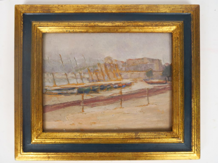 Cécile Patrice BONNET  "Le retour des champs", "Port de plaisance" et 