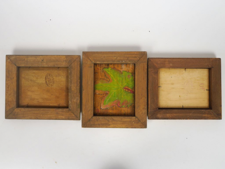 Cécile Patrice BONNET  "Le retour des champs", "Port de plaisance" et 