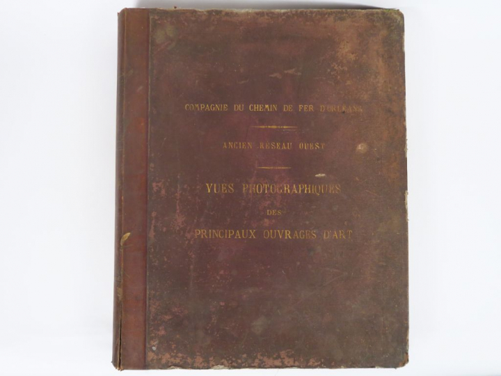 Album de la Compagnie du Chemin de fer d'Orléans "Vues photographiques