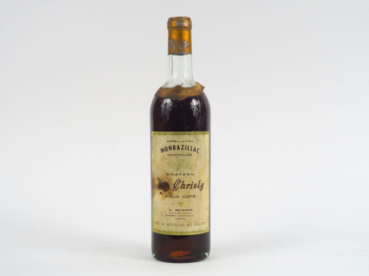1 BOUTEILLE CHÂTEAU LE CHRISLY MONBAZILLAC - 1947 - HEP-MEP