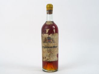 Vente aux enchères 1 BOUTEILLE STE CROIX DU MONT 'LA GRIVE' - 1955 - BG/EA