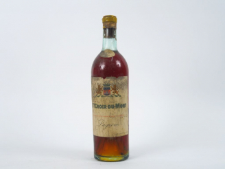 Vente aux enchères 1 BOUTEILLE STE CROIX DU MONT 'LA GRIVE' - 1955 - BG/EA