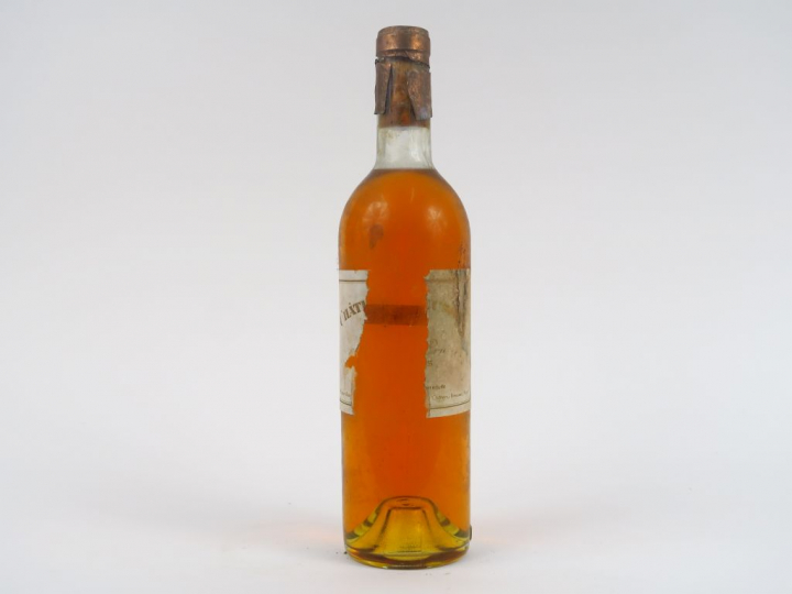 1 BOUTEILLE CHÂTEAU RIEUSSEC 1er CC SAUTERNES - 1964 - LB/ED/BOUCHON E