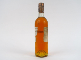 Vente aux enchères 1 BOUTEILLE CHÂTEAU RIEUSSEC 1er CC SAUTERNES - 1964 - LB/ED/BOUCHON E