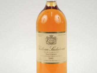 Vente aux enchères 1 MAGNUM CHÂTEAU SUDUIRAUT 1er CC SAUTERNES - 1995