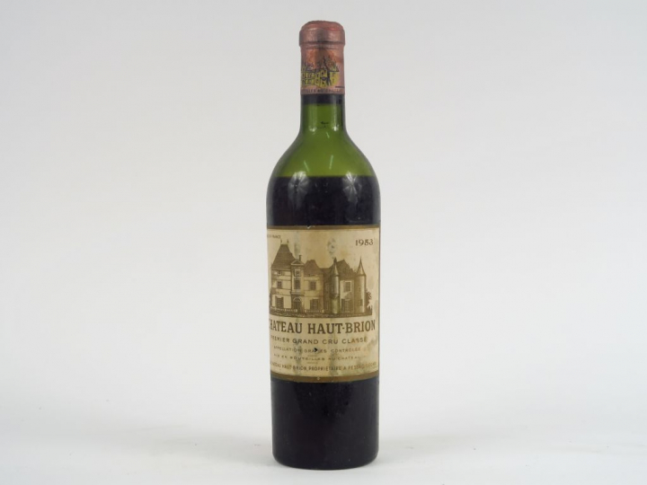 1 BOUTEILLE CHÂTEAU HAUT BRION 1er GCC GRAVES - 1953 - BEP