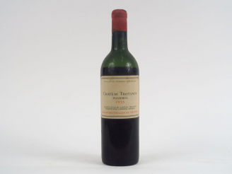 Vente aux enchères 1 BOUTEILLE CHÂTEAU TROTANOY POMEROL - 1955 - BEP-/CAPS LA