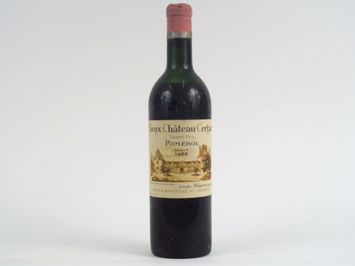 1 BOUTEILLE VIEUX CHÂTEAU CERTAN POMEROL - 1955 - MEP