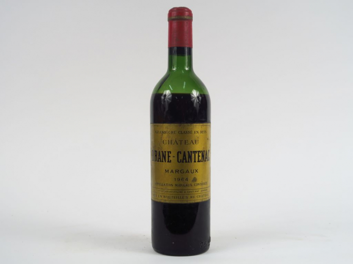 1 BOUTEILLE CHÂTEAU BRANE CANTENAC GCC MARGAUX - 1964 - BEP