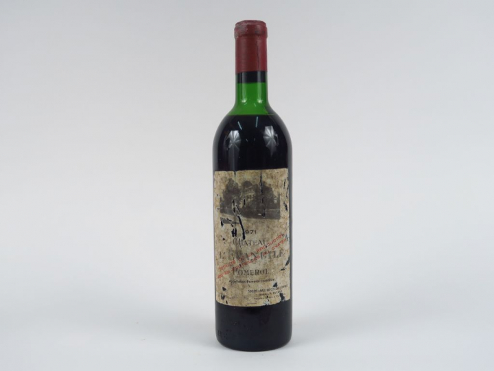 1 BOUTEILLE CHÂTEAU L'EVANGILE POMEROL - 1971 - HEP-MEP/EA